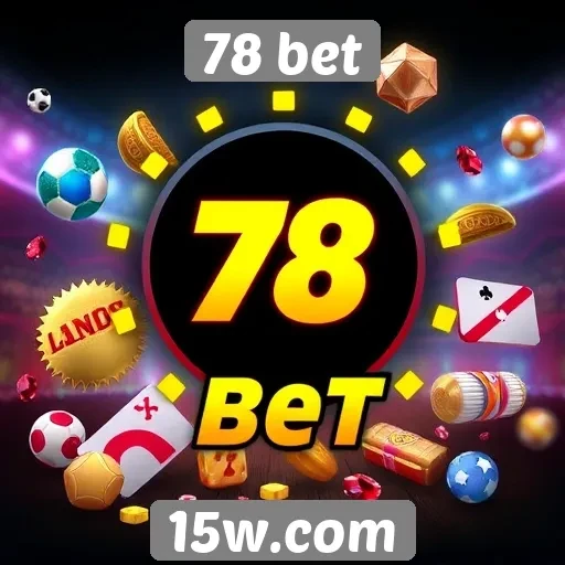 Variedade de jogos disponíveis na 78 bet